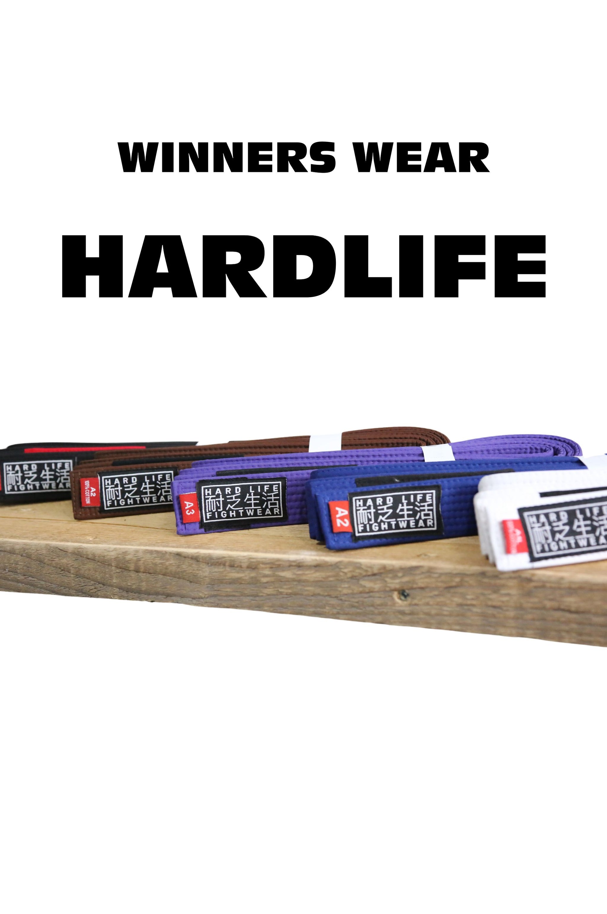 Adults Hardlife Gi Belts