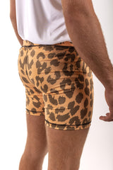 Leopard Print Vale Tudo Shorts