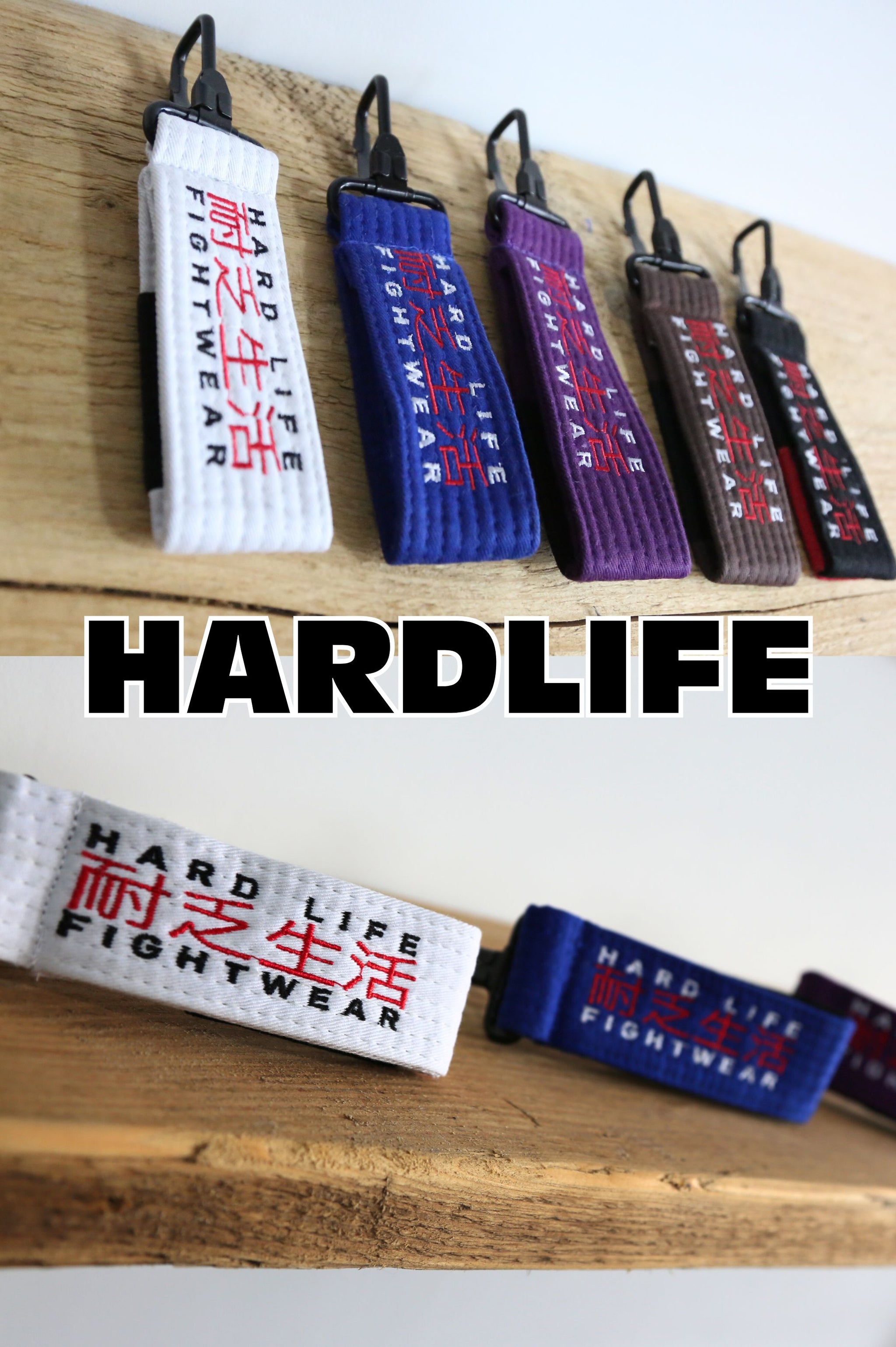 Hardlife Ranked Keyrings