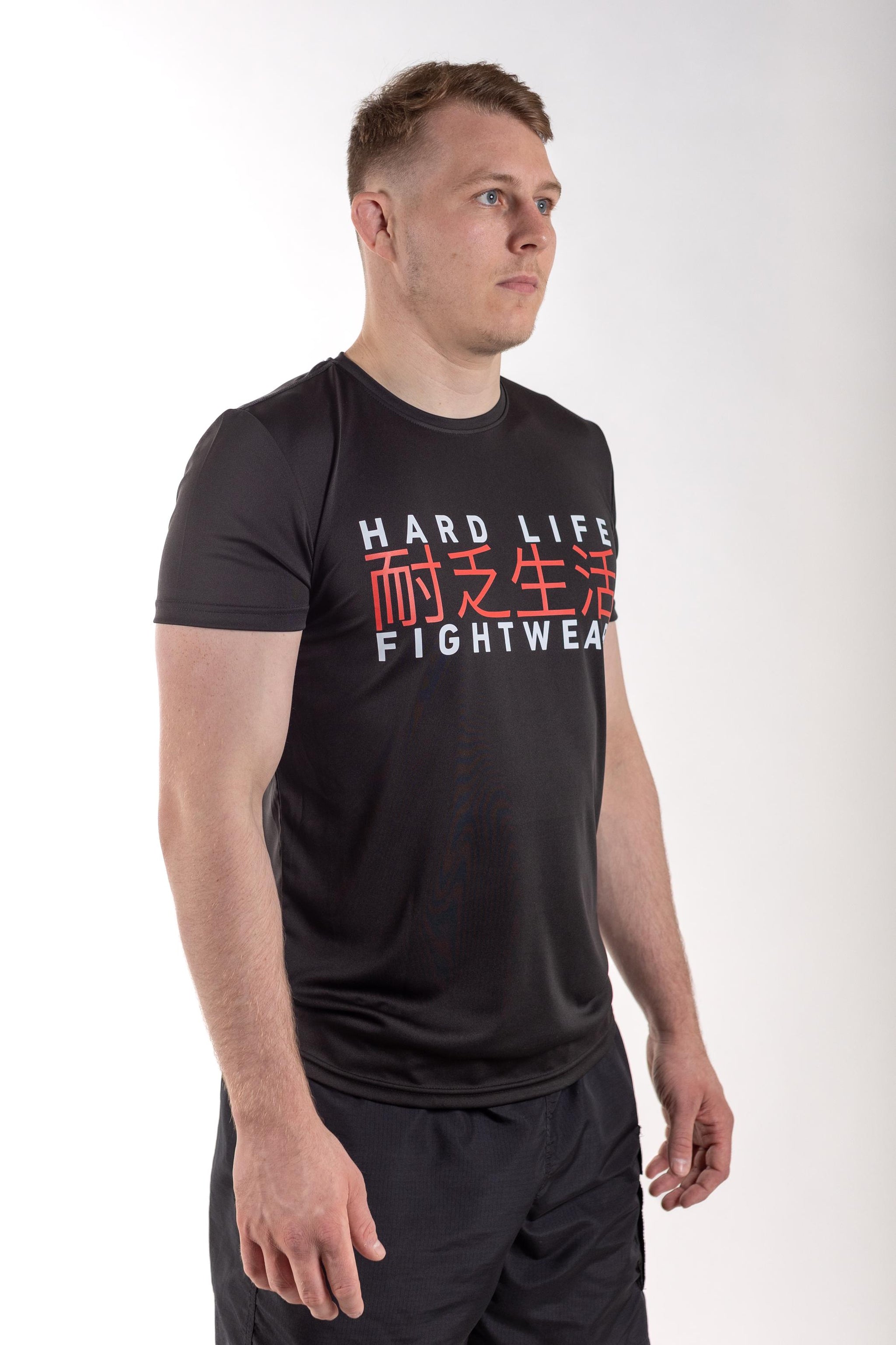 Image of Hardlife Original Training Tee - hardlife-original-training-tee: Unlock your full potential with the Men's Hardlife Original Training Tee